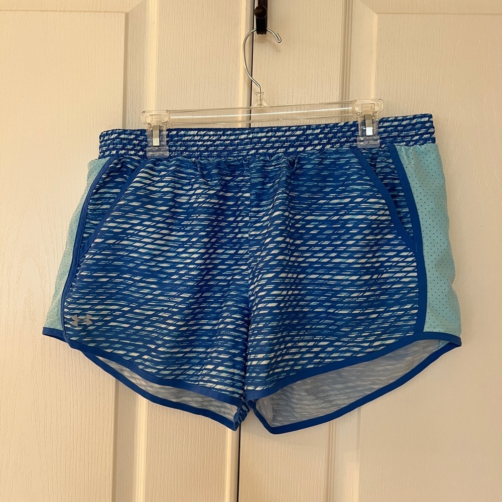 Under Armour Blue Athletic Shorts for Performance